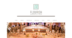 Desktop Screenshot of flourishproductions.com